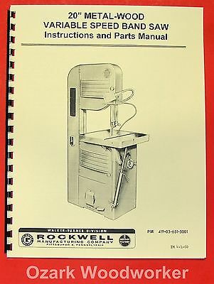 Delta Rockwell Band Saw Manual